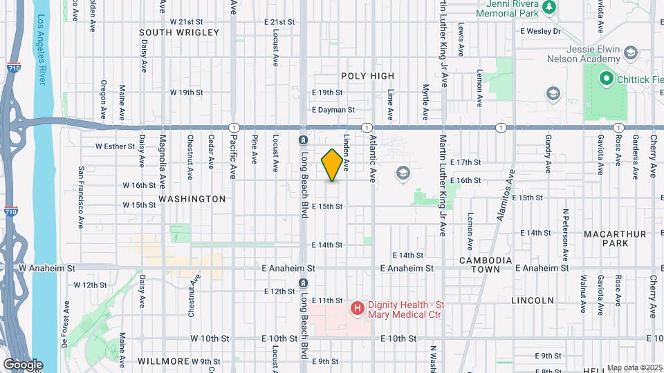 1576 Elm Ave Map and Location Details