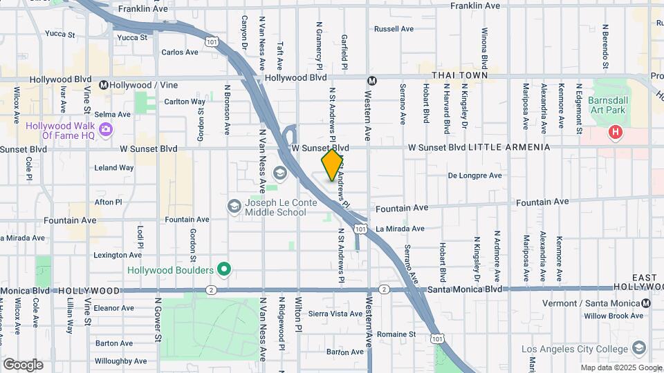 5615 Fernwood Ave Map and Location Details