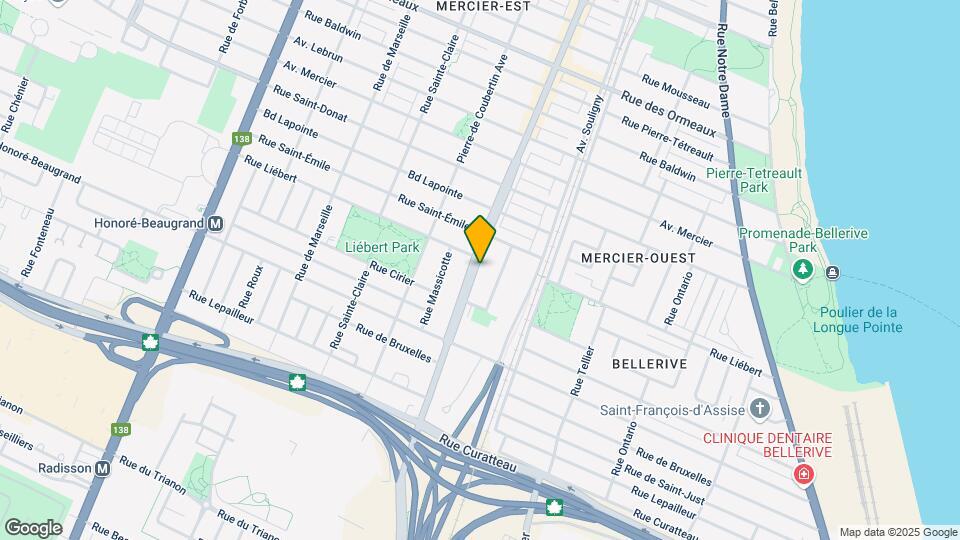 8158-8160 Hochelaga Rue Map and Location Details