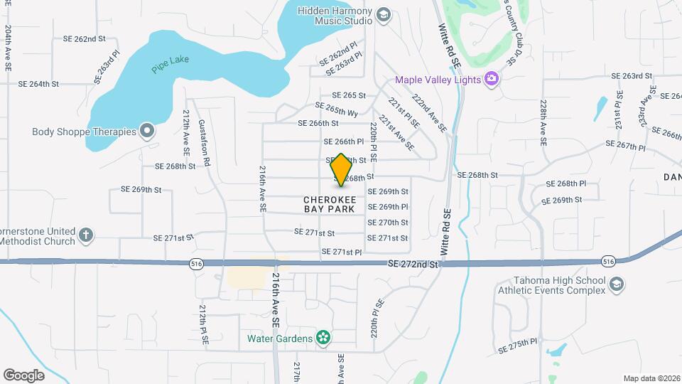 Cherokee Bay Rambler Mapa y Detalles de la Ubicación