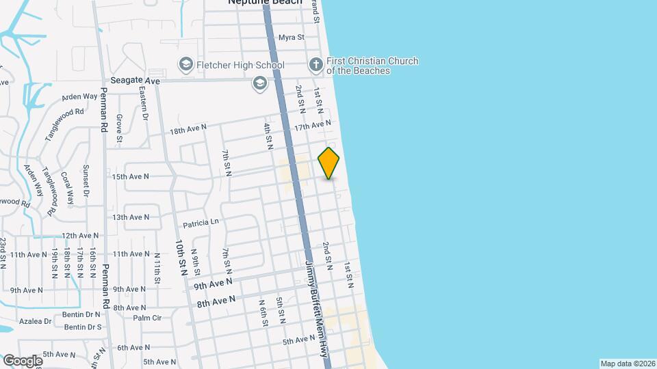 1412 1st St N Map and Location Details