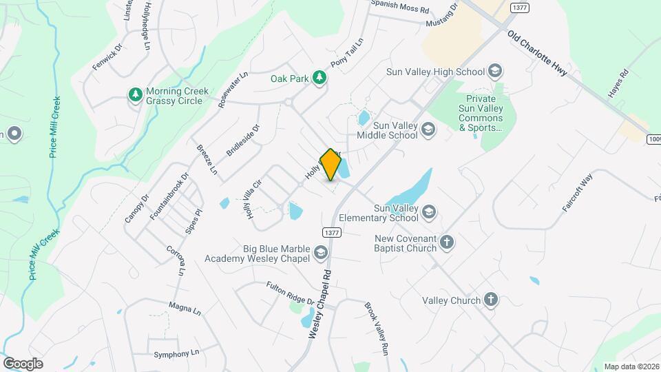 7418 Sparkleberry Dr Map and Location Details