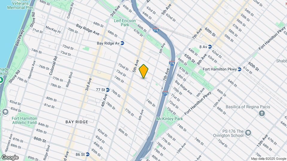 554 72nd St Map and Location Details