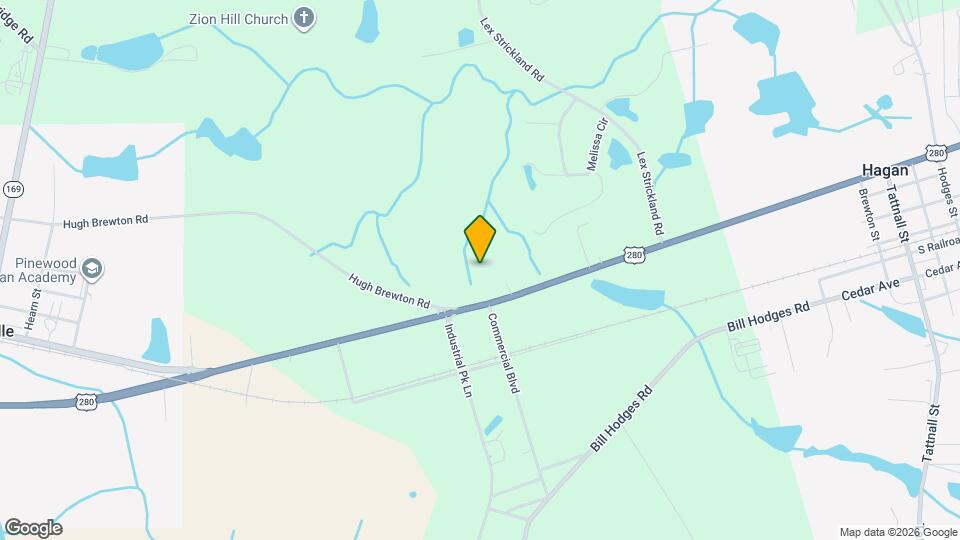 4183 US-280 Map and Location Details