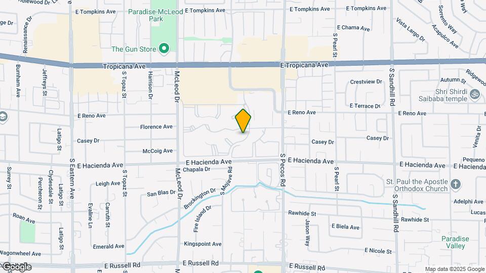 5211 Caspian Springs Dr-Unit -101 Map and Location Details