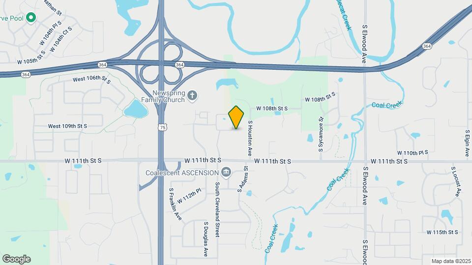 10713 Masters Cir Map and Location Details