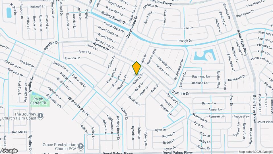 147 Ryberry Dr Map and Location Details