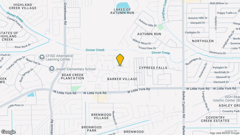 18603 Morgans Forest Ln Map and Location Details