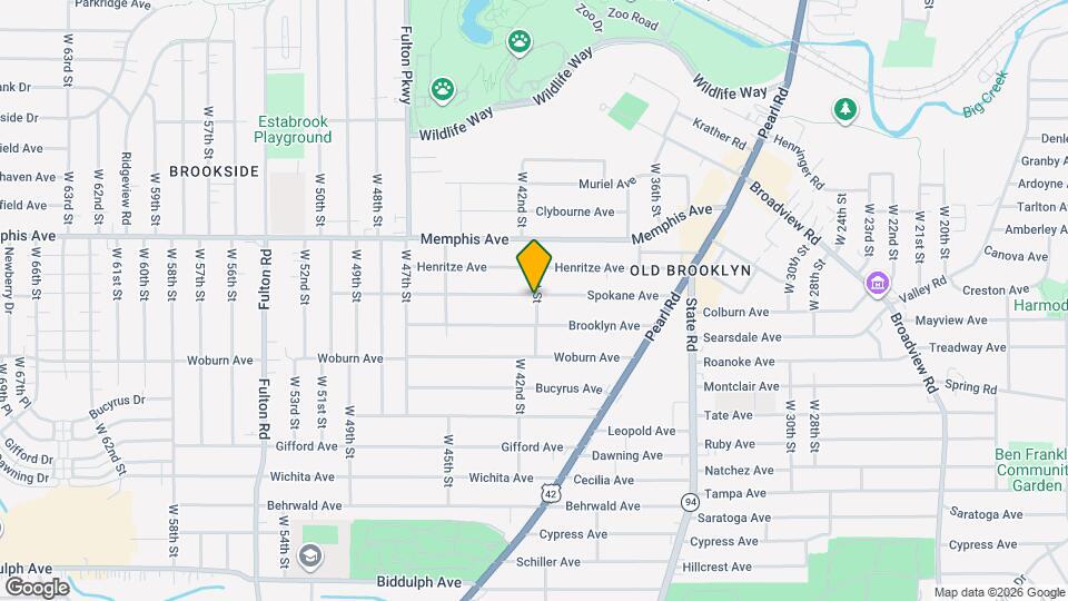 4103 Spokane Ave Map and Location Details