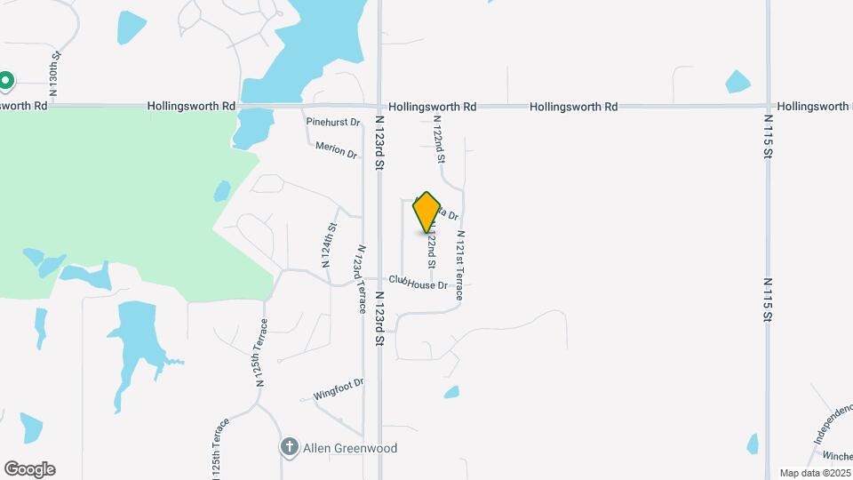 4410 N 122nd St Map and Location Details