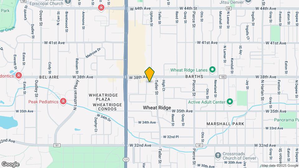 3710 Upham St. Map and Location Details