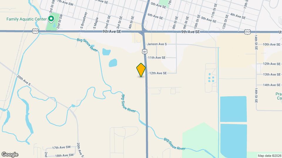 1339 4th St SE Map and Location Details