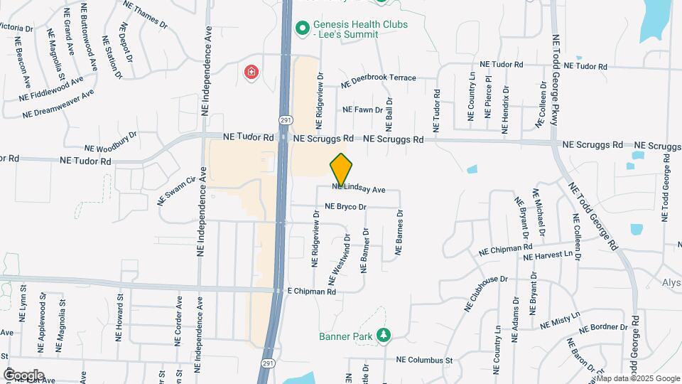 1023 NE Lindsay Ave Map and Location Details