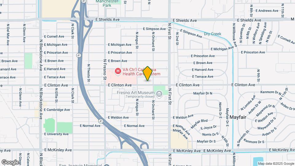 2981 E Clinton Ave Map and Location Details