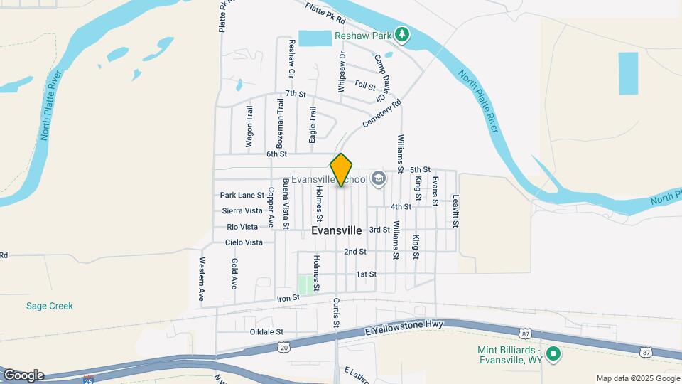 443 Curtis St Map and Location Details