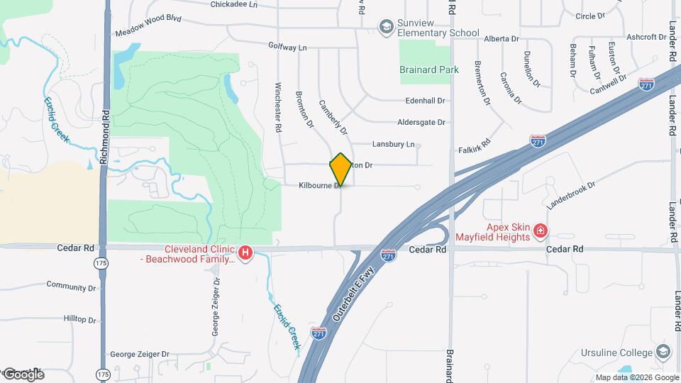 2112 Acacia Park Dr Map and Location Details