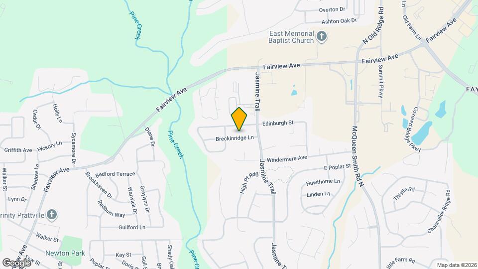 525 Breckinridge Ln Map and Location Details