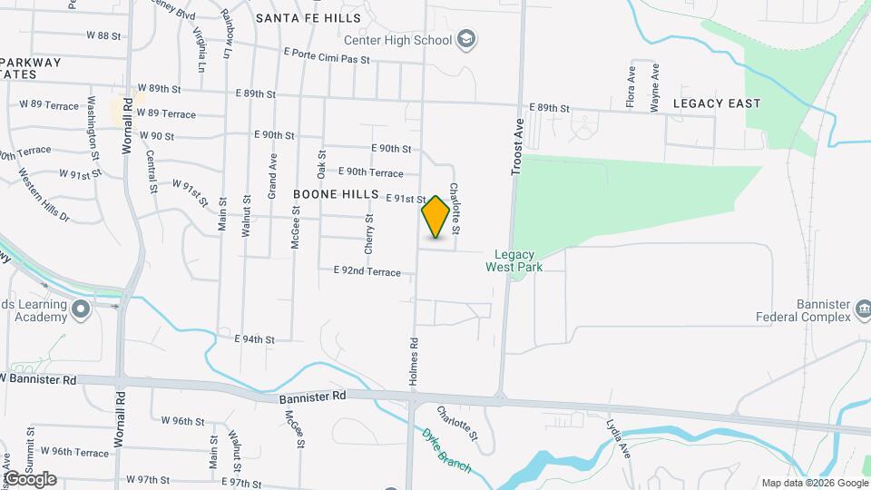 710 E 92nd St Map and Location Details