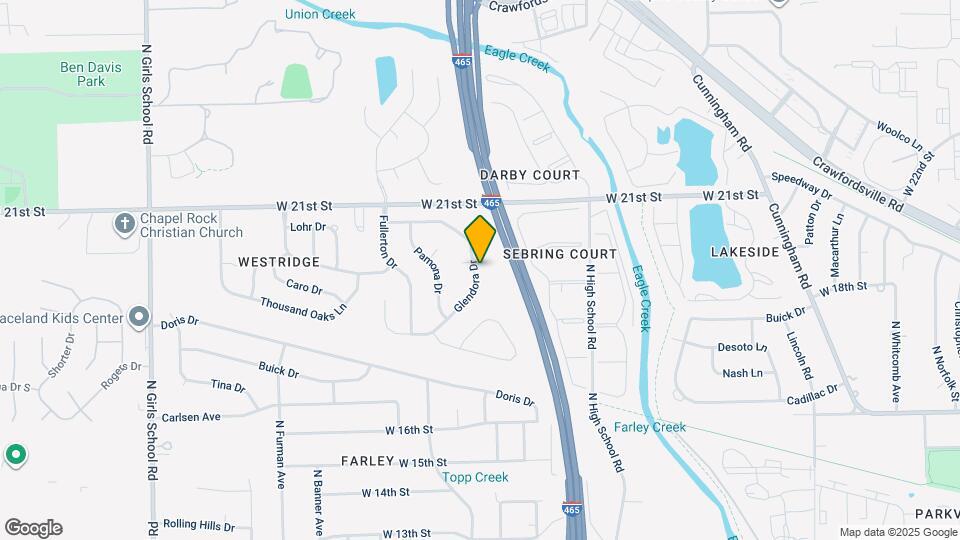 1915 Glendora Dr Map and Location Details