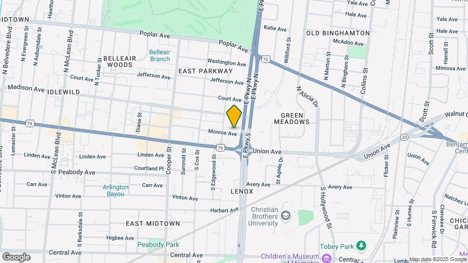 2302-2304 Monroe Ave Mapa y Detalles de la Ubicación