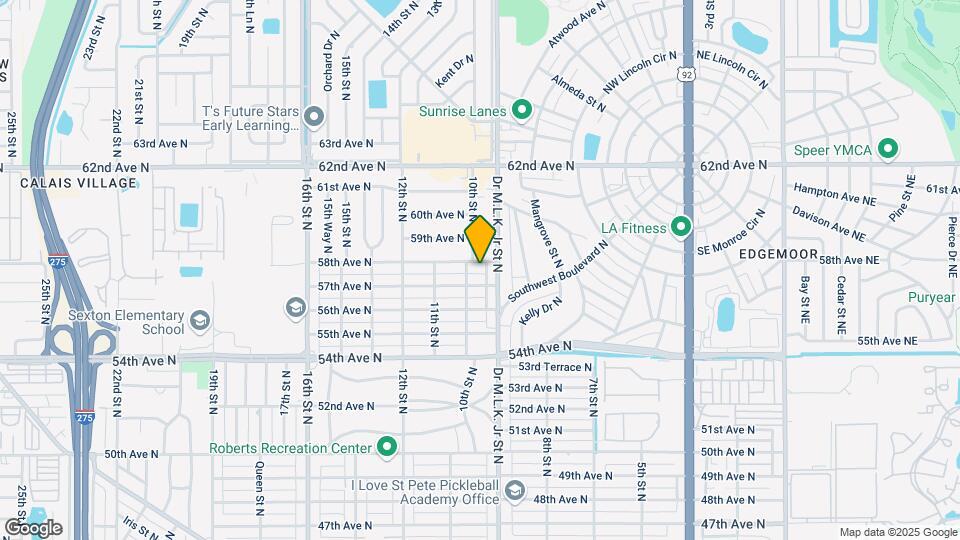 928 58th Ave N Map and Location Details