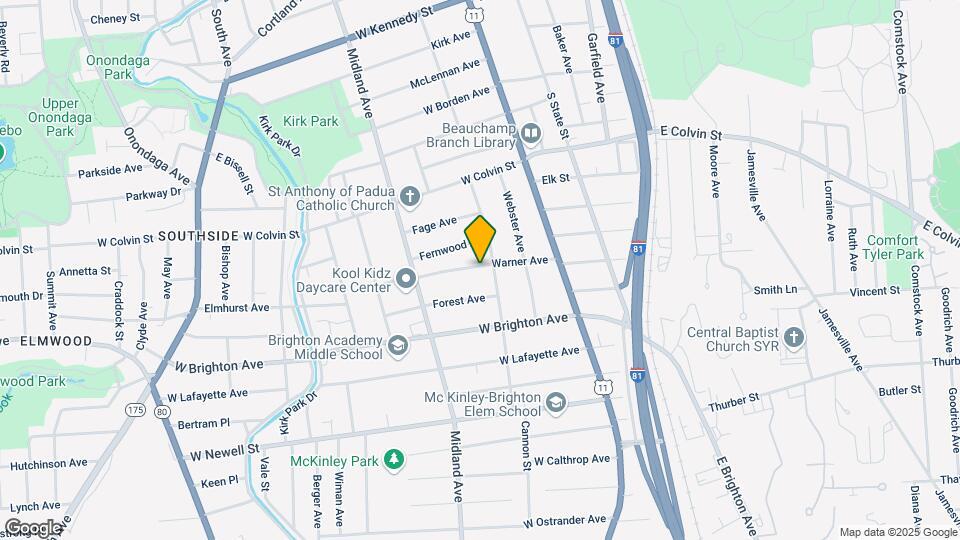 311 Warner Ave, Unit 311 Warner Ave Mapa y Detalles de la Ubicación