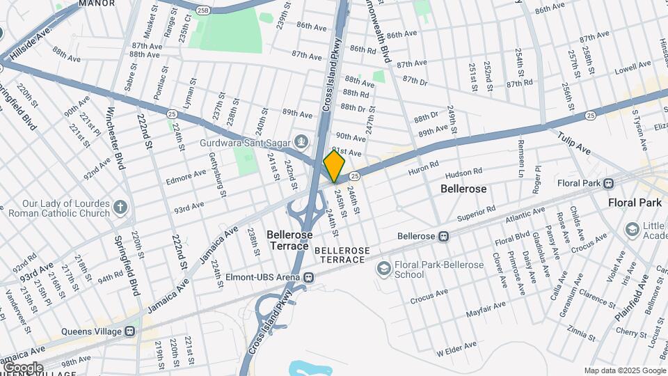 244-16 Jericho Turnpike-Unit -2r Map and Location Details