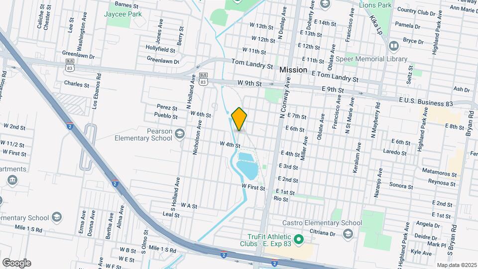 1804 W Rafael Ramirez St, Unit 3 Map and Location Details