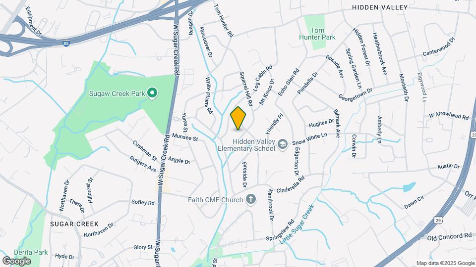 841 Squirrel Hill Rd Map and Location Details