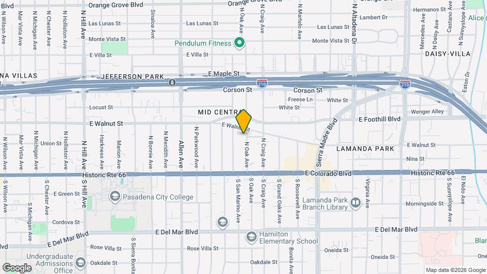 137 N Oak Ave Mapa y Detalles de la Ubicación