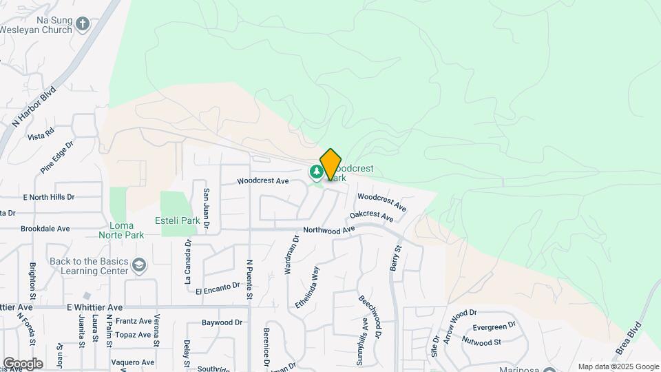 863 Woodcrest Ave Map and Location Details