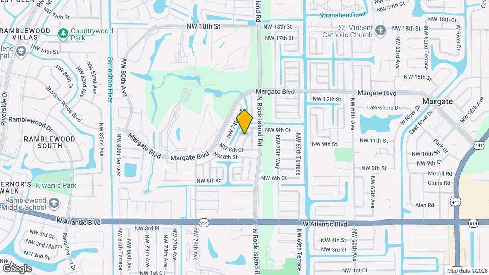 1045 NW 73rd Ave Map and Location Details