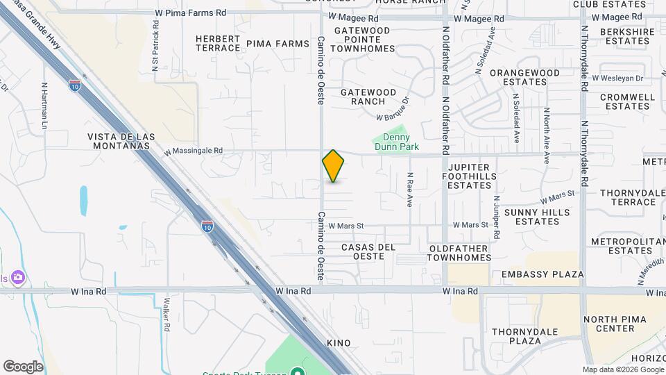 4560 W Jupiter St, Unit 614-1A Map and Location Details