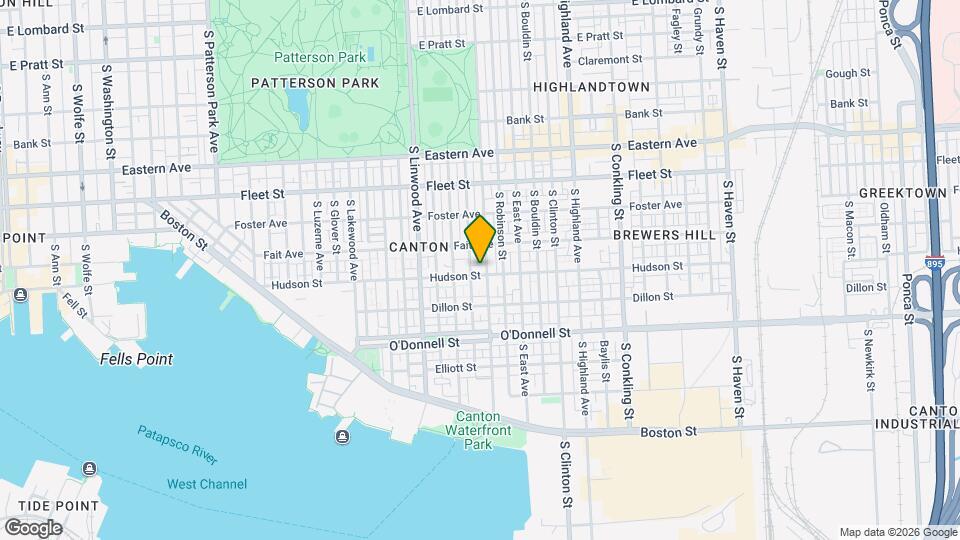 3038 Hudson St Map and Location Details