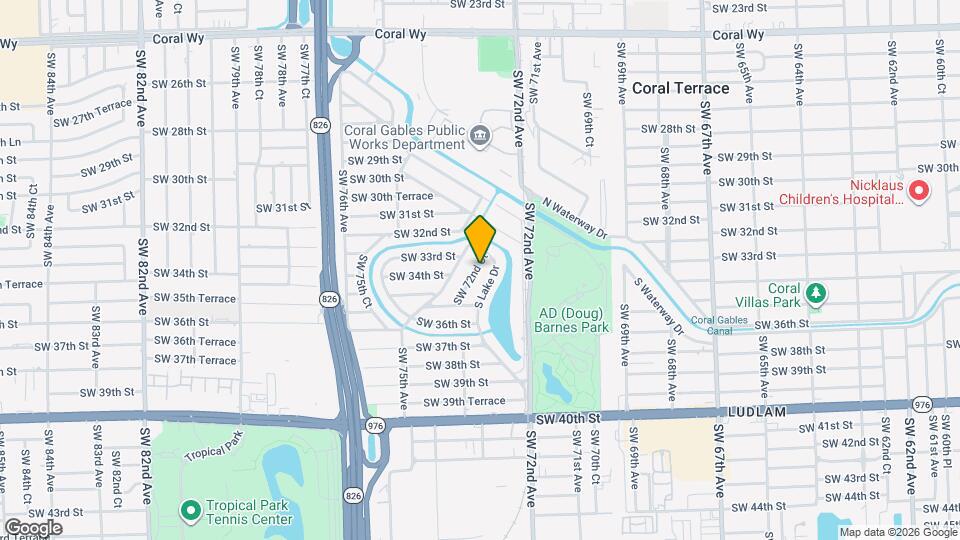 3375 SW 72nd Ct Map and Location Details
