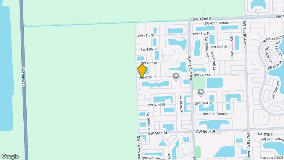 16624 SW 47th Terrace Map and Location Details