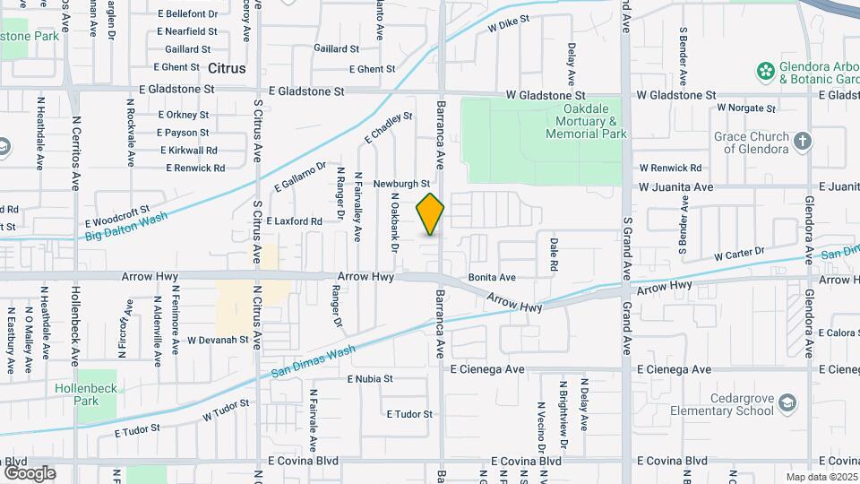 5243-5245 Barranca Ave Mapa y Detalles de la Ubicación