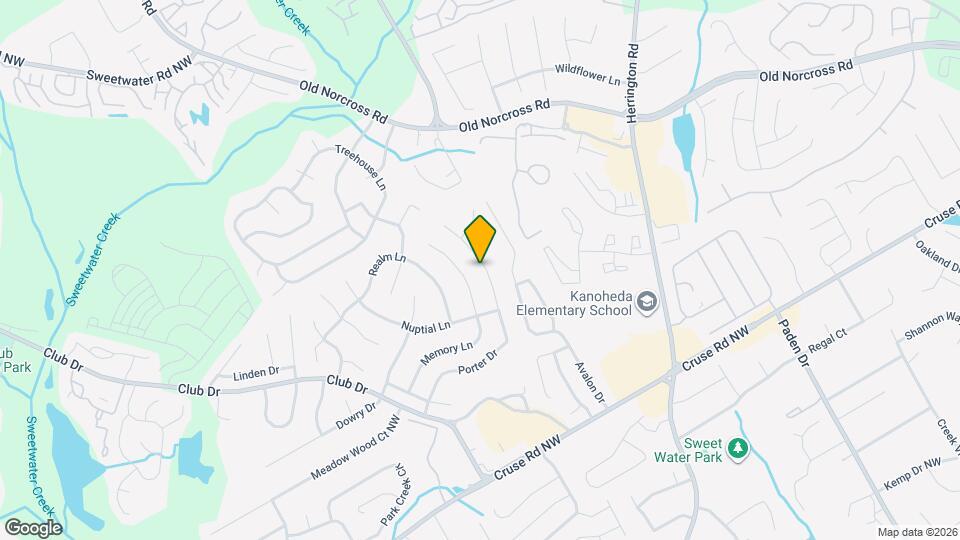 2559 Porter Dr Map and Location Details