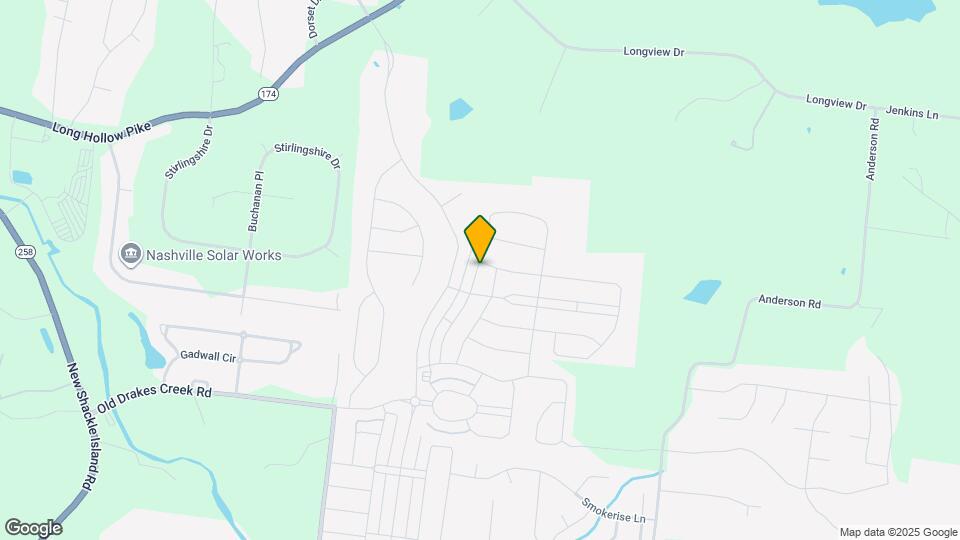 1001 Pebble Run Rd Map and Location Details