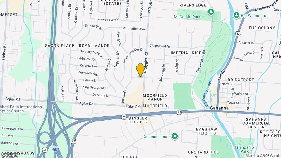 National Church Residences Stygler Commons Map and Location Details