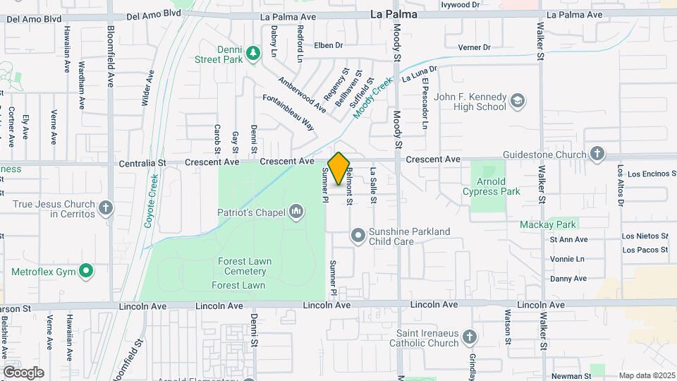 4791 Grace Ave Map and Location Details