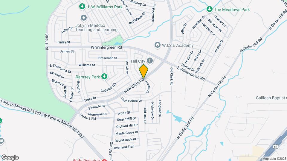 100 Hunter Dr Map and Location Details