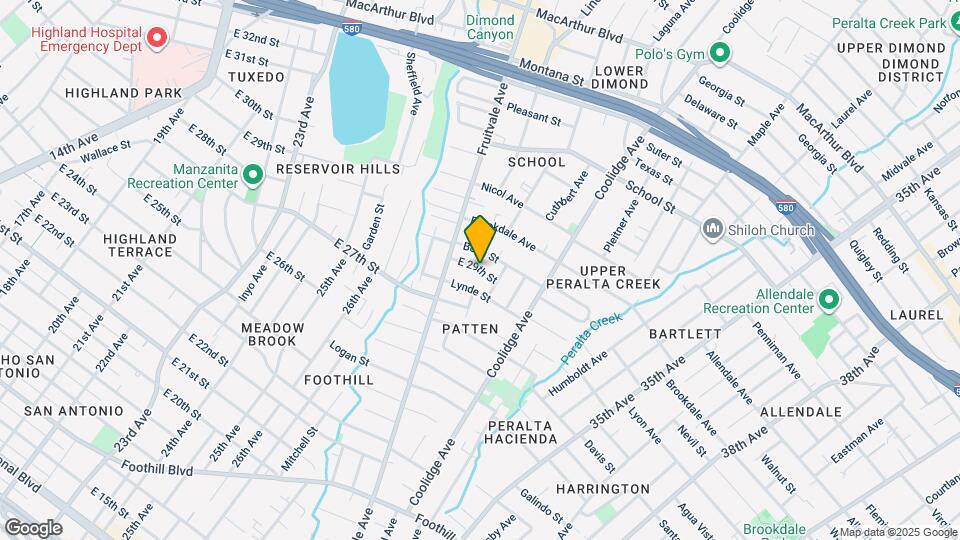 2944 E 29th St, Unit 2944 Map and Location Details