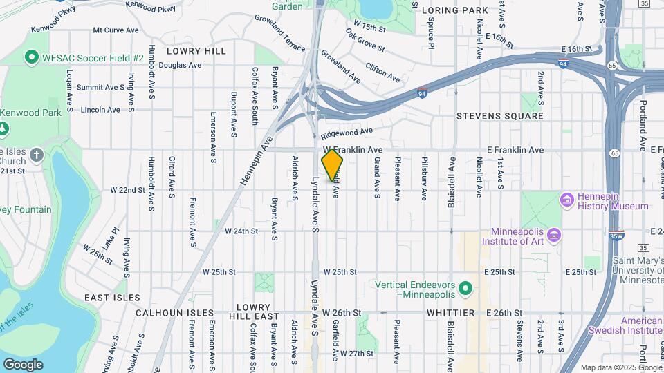 2124 Garfield Ave S Map and Location Details