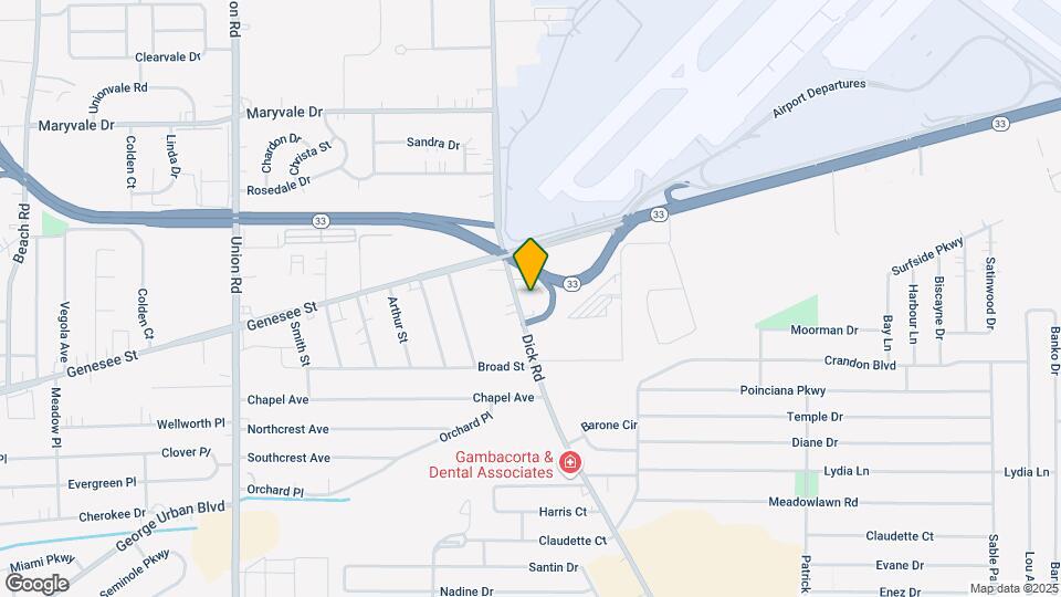 945 Dick Rd Map and Location Details