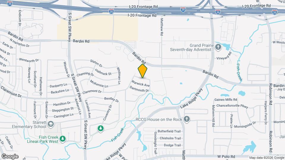 2319 Abbington Ln Map and Location Details