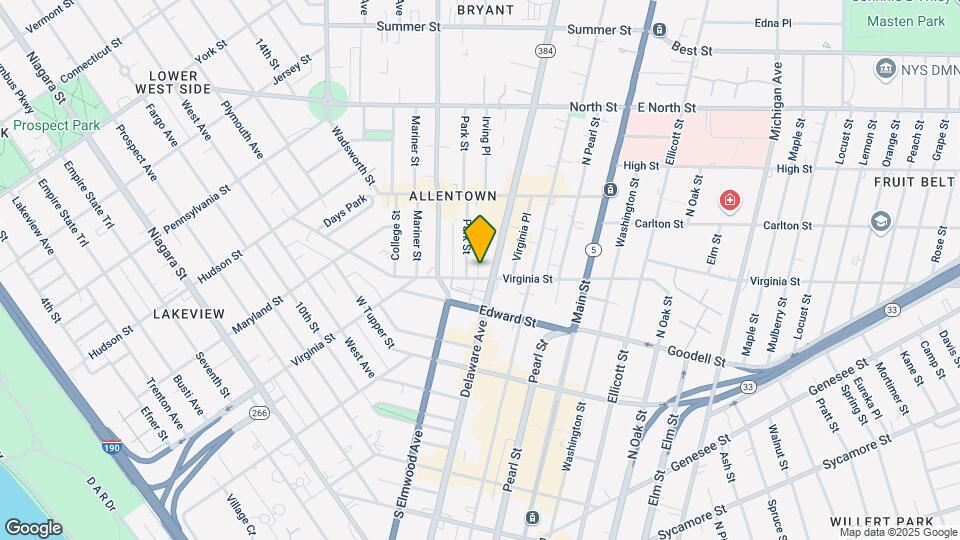 468 Delaware Ave, Unit 201 Map and Location Details