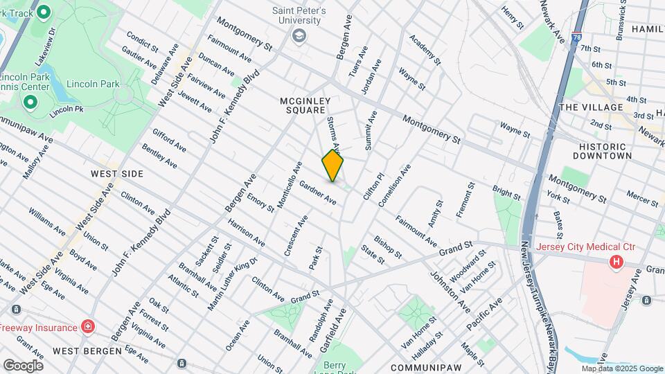 25 Jewett Ave Mapa y Detalles de la Ubicación