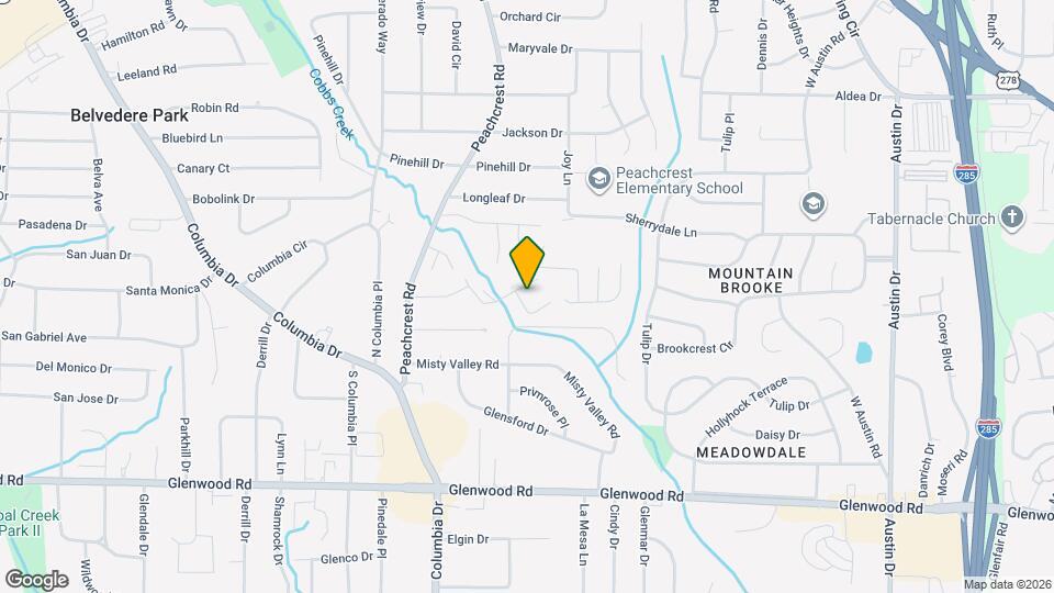 3449 Cobbs Ferry Dr Map and Location Details