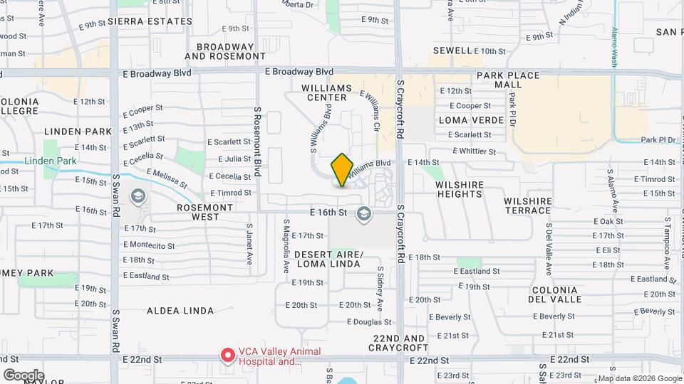 5341 E Timrod St Map and Location Details